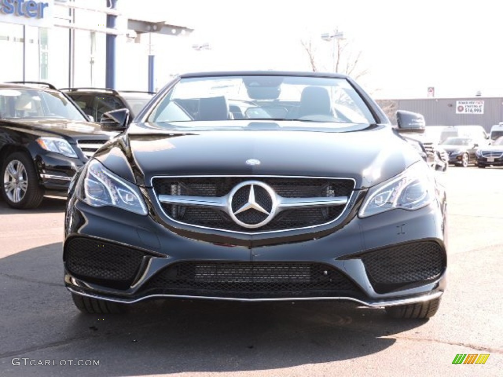 2015 E 550 Cabriolet - Black / Black photo #2