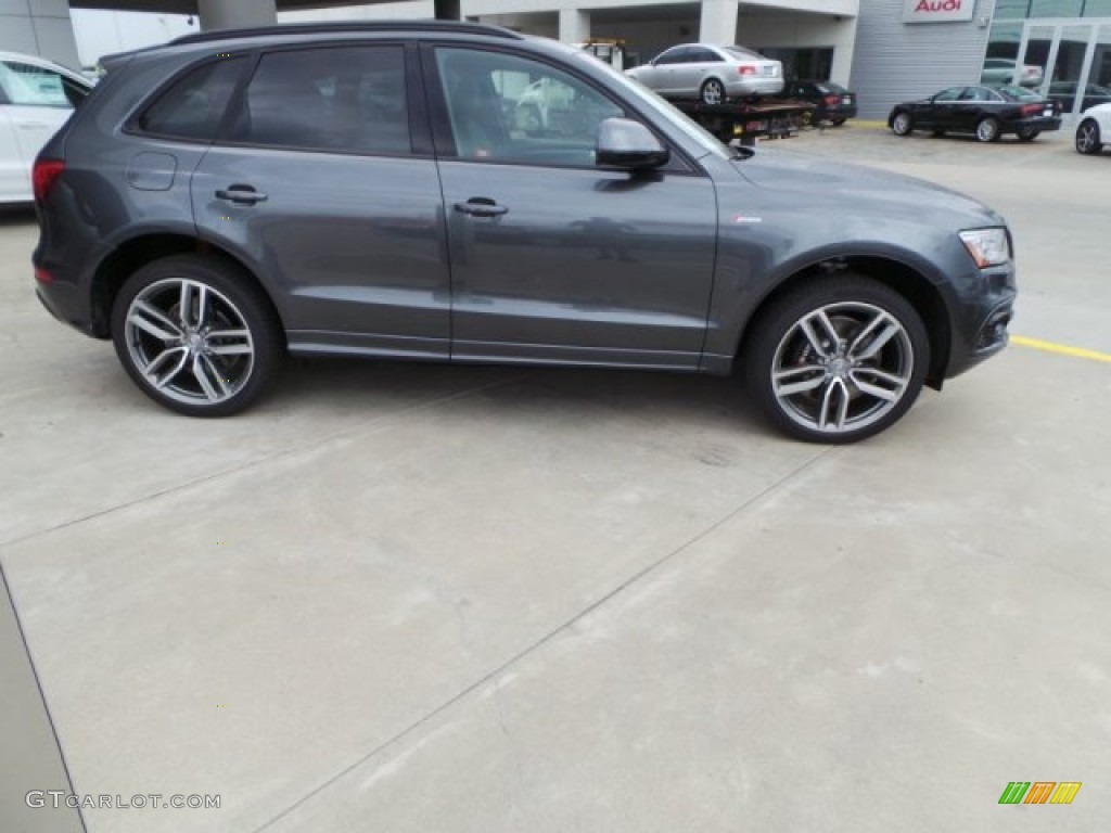 2015 SQ5 Premium Plus 3.0 TFSI quattro - Daytona Gray Metallic / Black/Magma Red photo #8