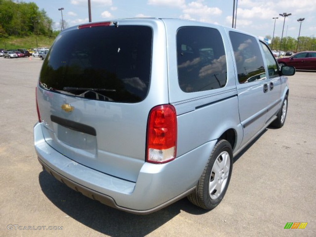 2007 Uplander LS - Polar Blue Metallic / Medium Gray photo #4