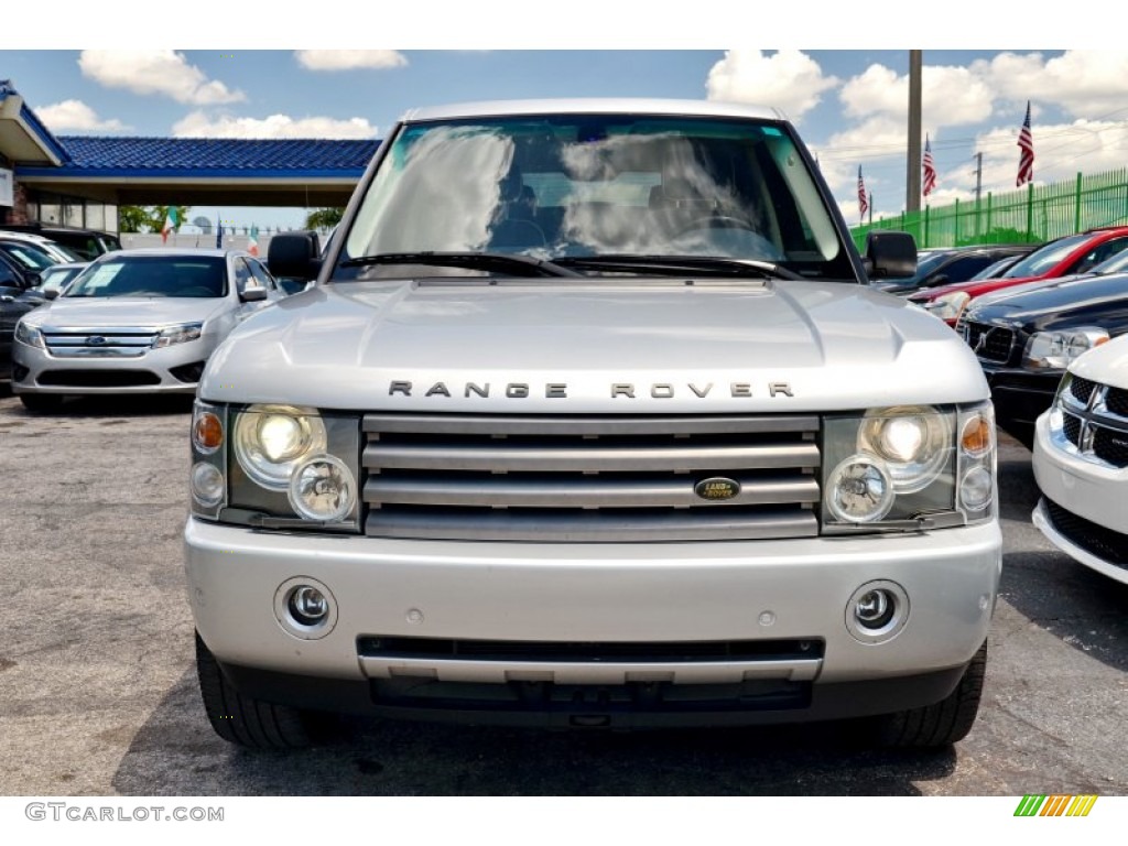 2004 Range Rover HSE - Zambezi Silver Metallic / Parchment/Navy photo #2