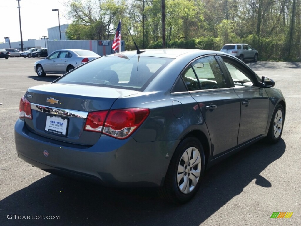 2012 Cruze LS - Blue Granite Metallic / Jet Black/Medium Titanium photo #7