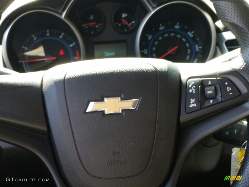 2012 Cruze LS - Blue Granite Metallic / Jet Black/Medium Titanium photo #13