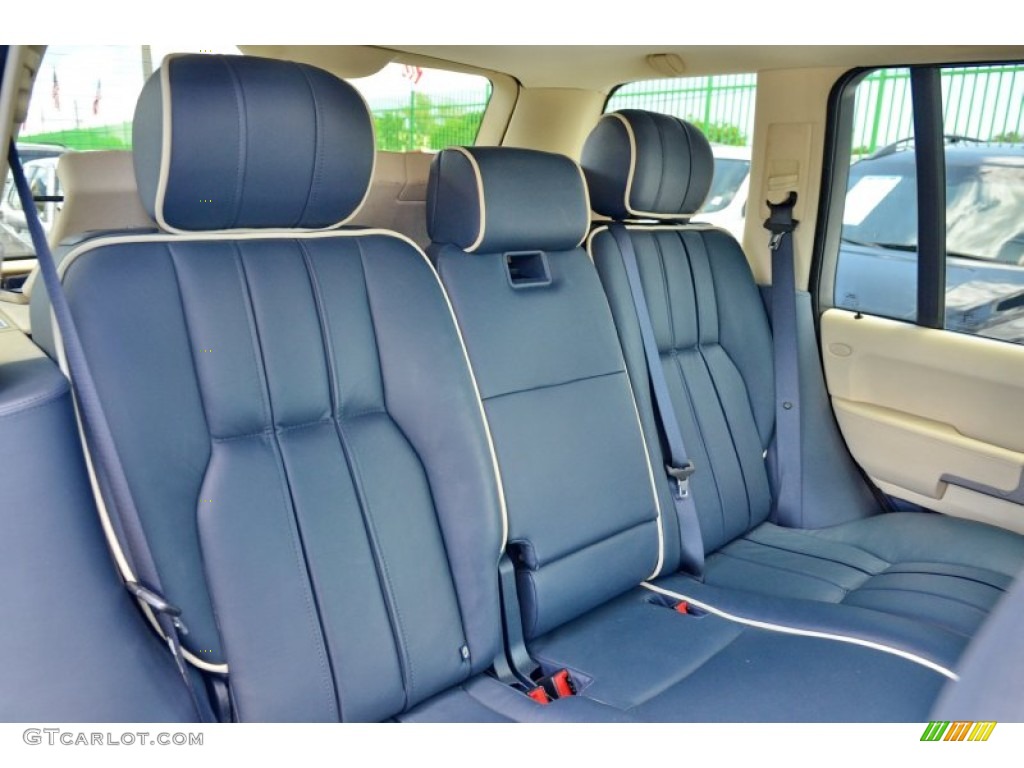 2004 Range Rover HSE - Zambezi Silver Metallic / Parchment/Navy photo #29