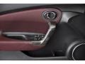 2015 Honda CR-Z Black/Red Interior Door Panel Photo
