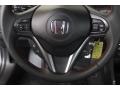 2015 Honda CR-Z Black/Red Interior Steering Wheel Photo