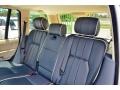 2004 Land Rover Range Rover Parchment/Navy Interior Rear Seat Photo