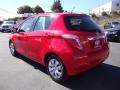2013 Absolutely Red Toyota Yaris L 5 Door  photo #5