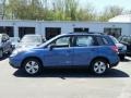 2015 Quartz Blue Pearl Subaru Forester 2.5i  photo #3