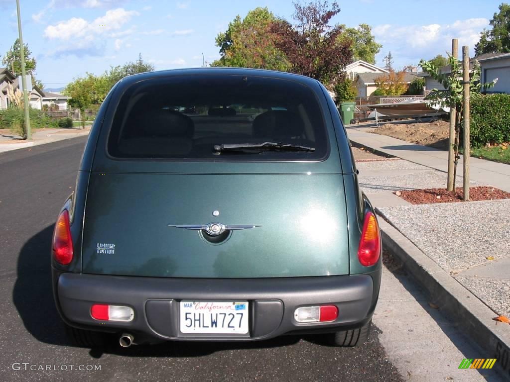 2001 PT Cruiser Limited - Shale Green Metallic / Taupe photo #24