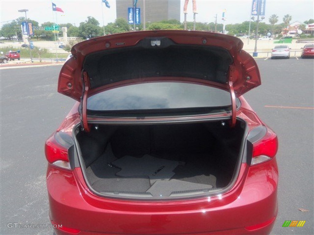 2016 Elantra Value Edition - Red / Beige photo #10