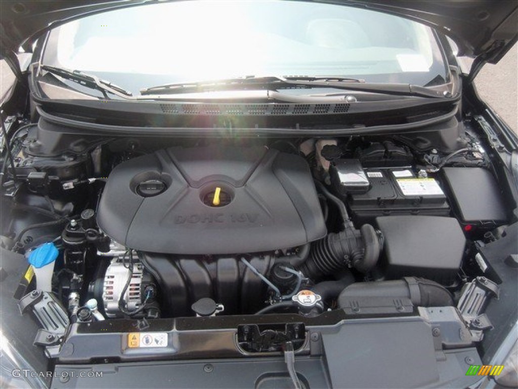 2016 Elantra SE - Phantom Black / Beige photo #4