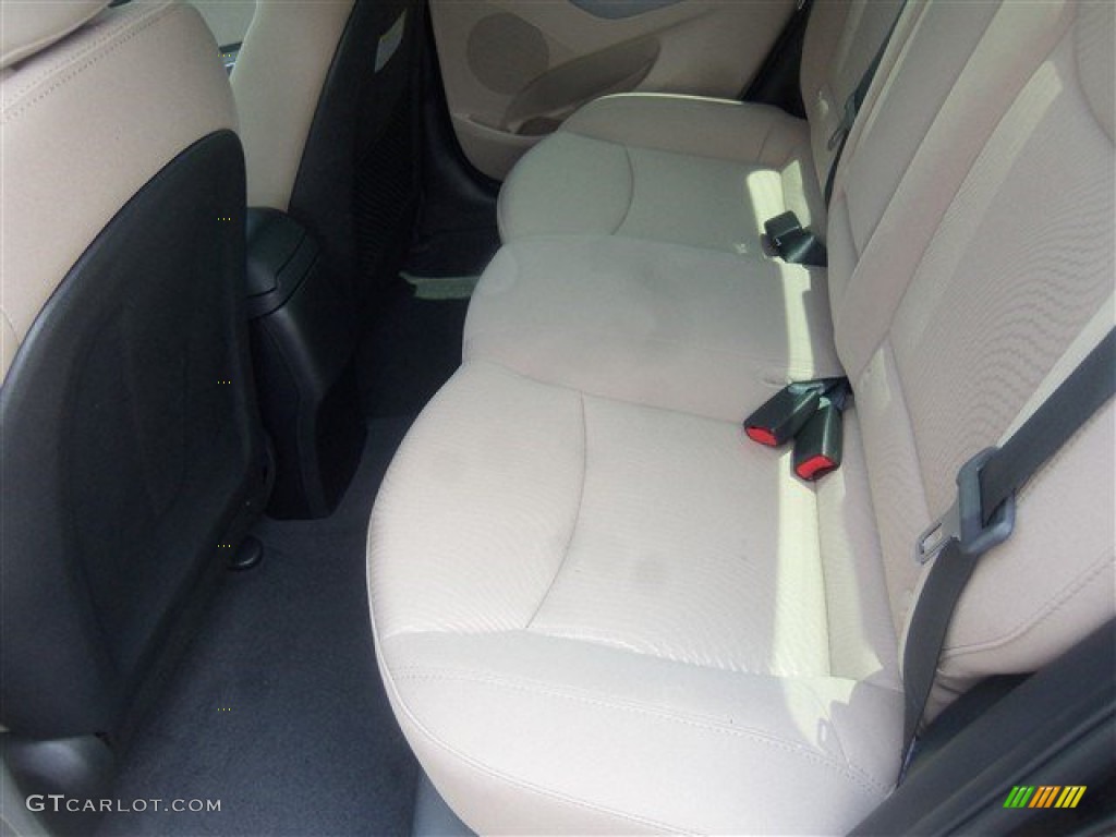 2016 Elantra SE - Phantom Black / Beige photo #12