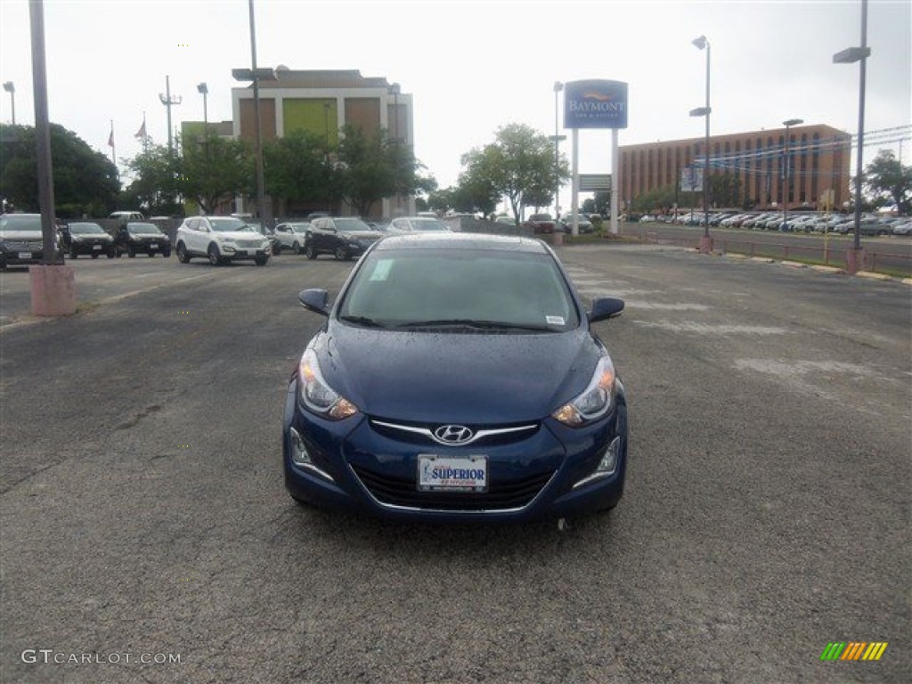2016 Elantra Value Edition - Blue / Beige photo #2