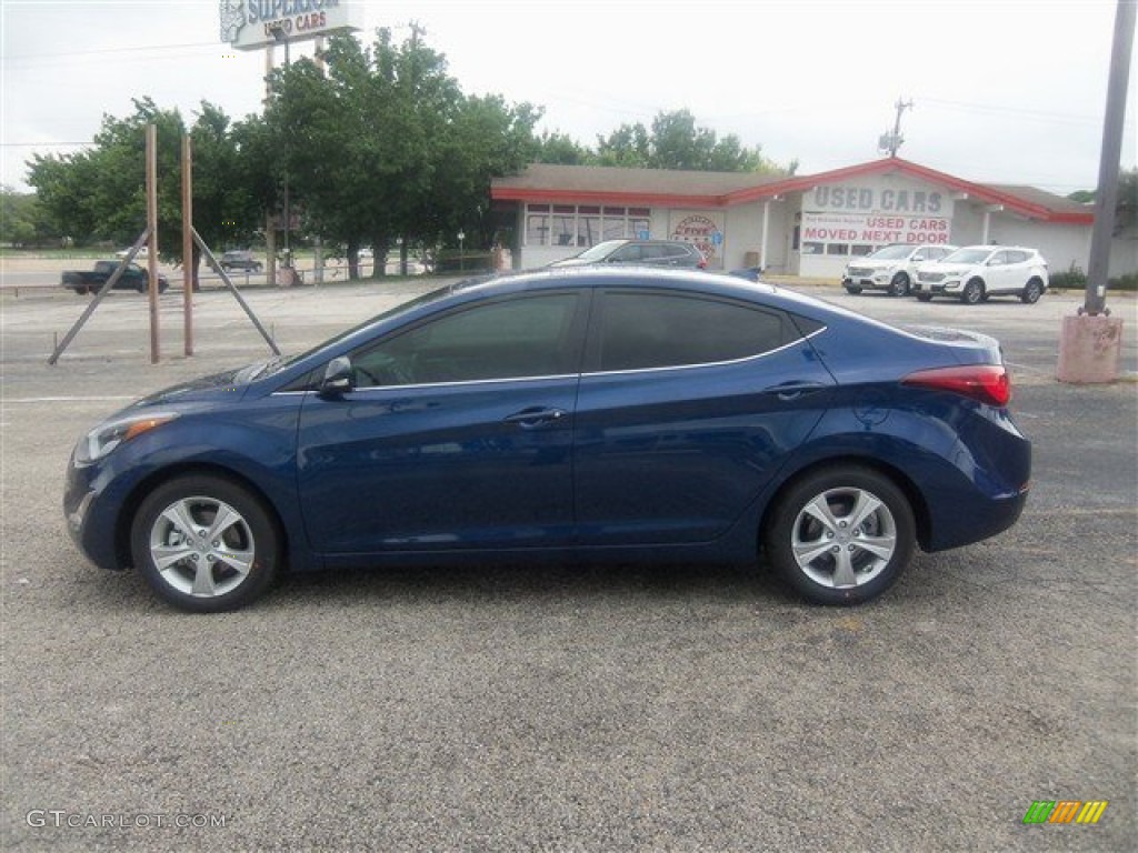 2016 Elantra Value Edition - Blue / Beige photo #5