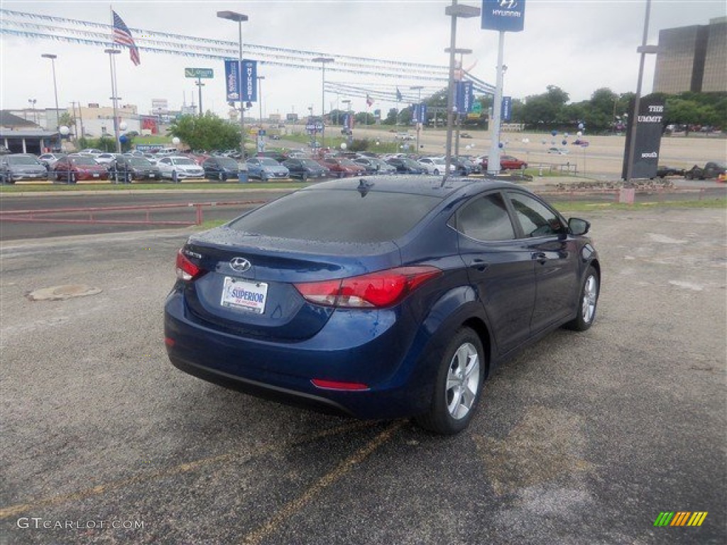 2016 Elantra Value Edition - Blue / Beige photo #8