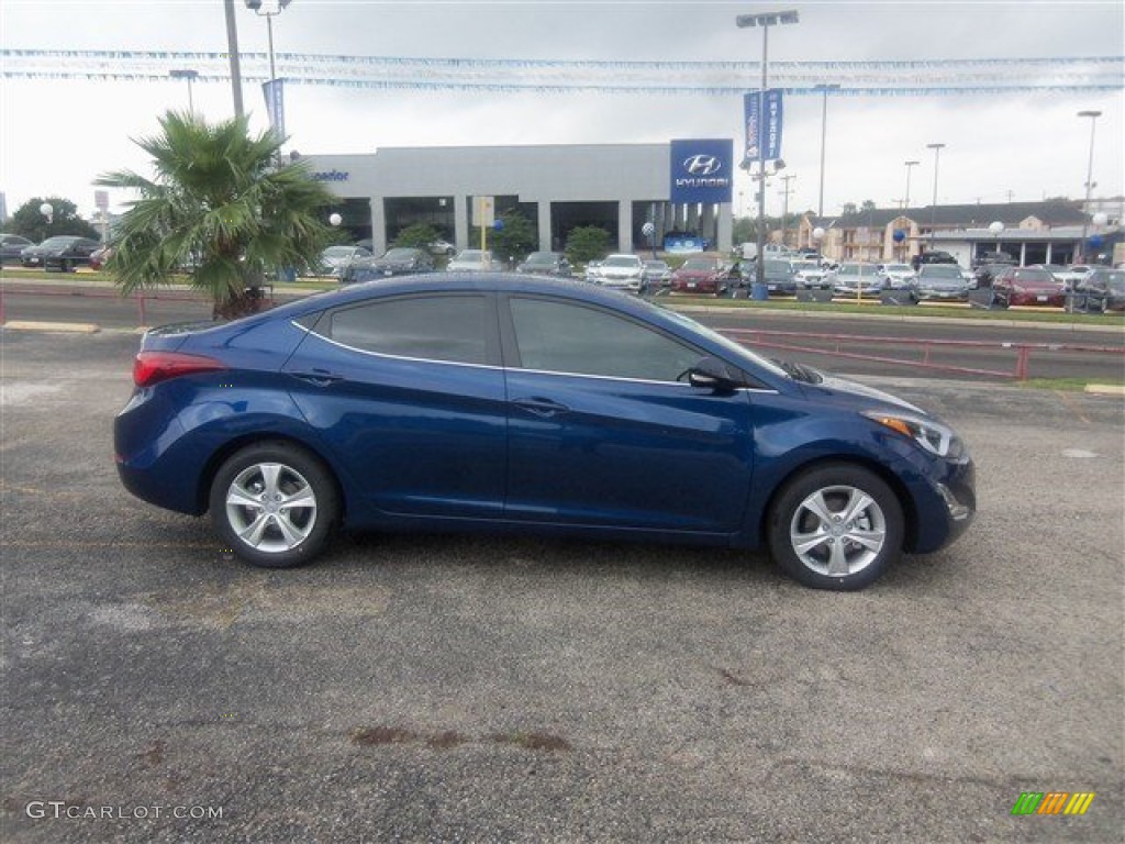 2016 Elantra Value Edition - Blue / Beige photo #9