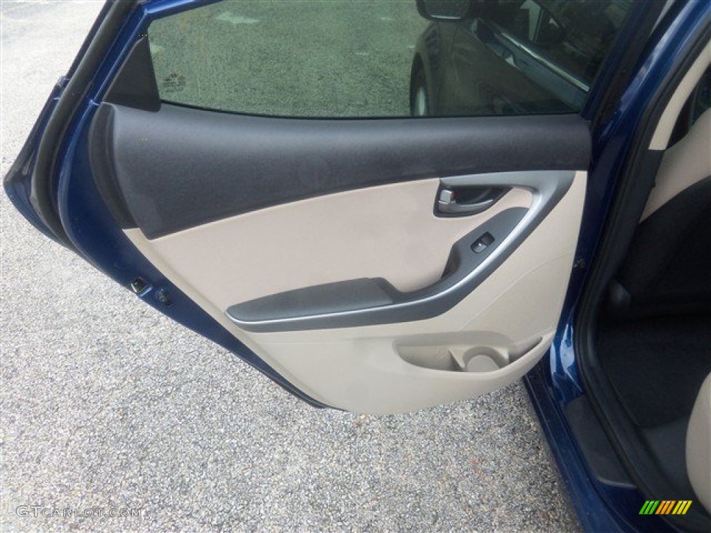 2016 Elantra Value Edition - Blue / Beige photo #11