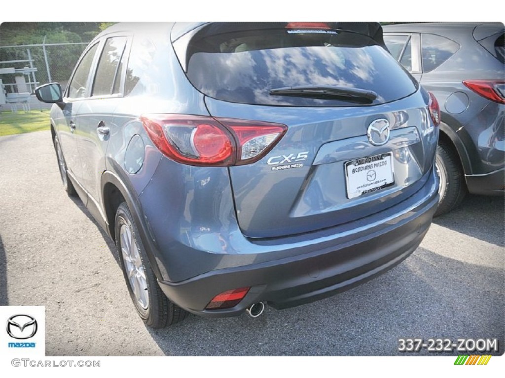 2016 CX-5 Touring - Blue Reflex Mica / Black photo #6