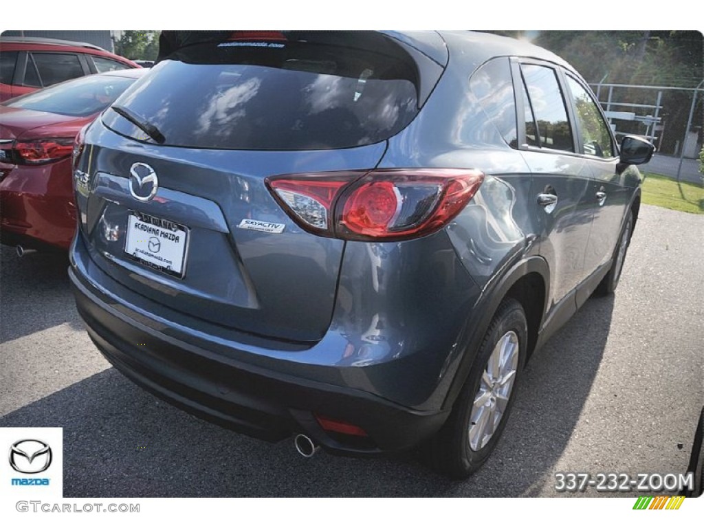 2016 CX-5 Touring - Blue Reflex Mica / Black photo #7