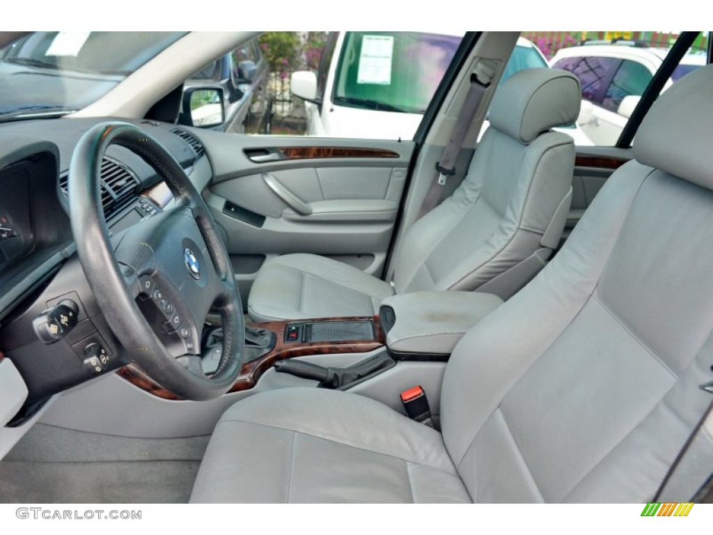 Grey Interior 2005 BMW X5 4.4i Photo #103777394