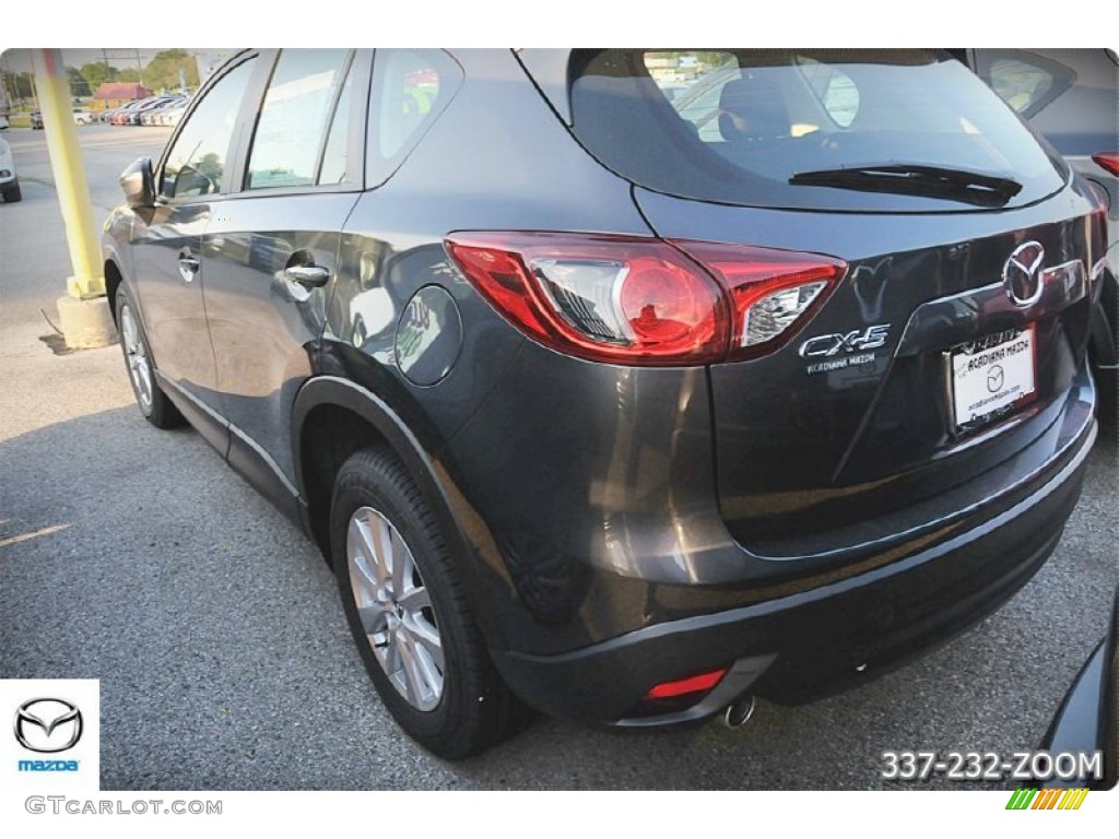 2016 CX-5 Sport - Meteor Gray Mica / Black photo #7