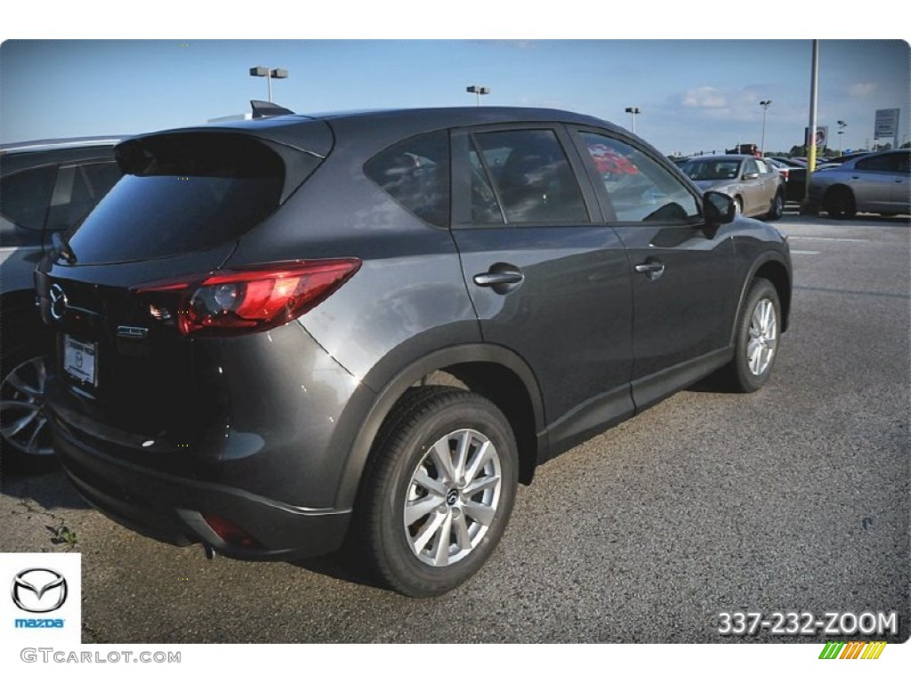 2016 CX-5 Touring - Meteor Gray Mica / Black photo #3