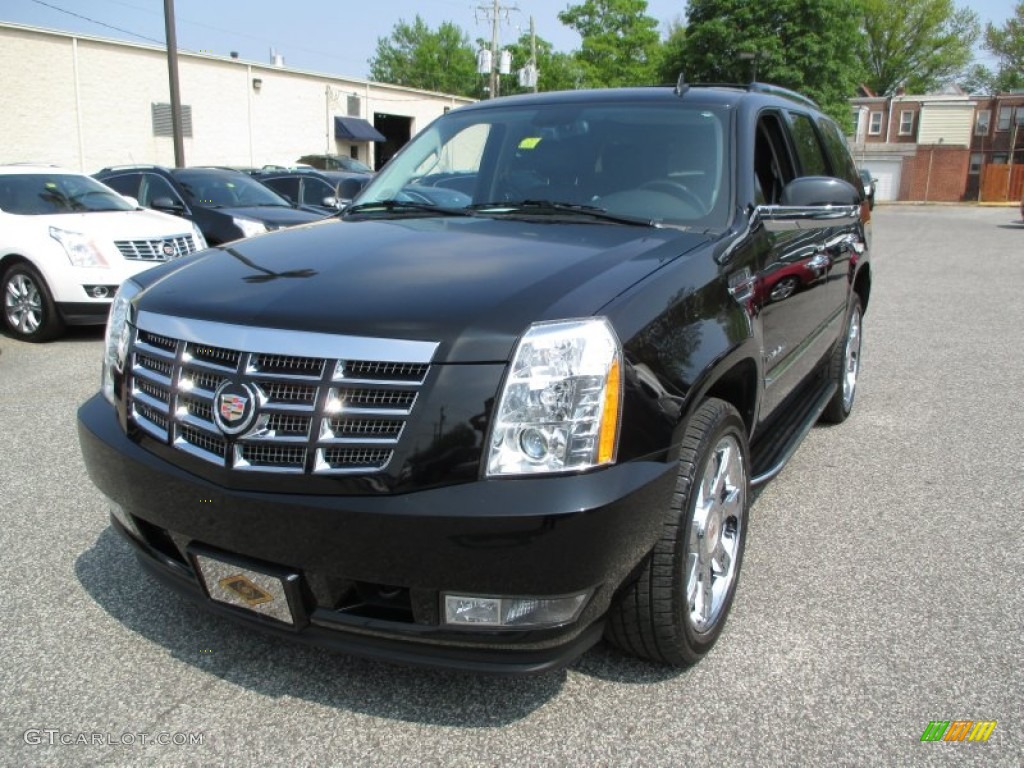 2012 Escalade Luxury AWD - Black Raven / Ebony/Ebony photo #5