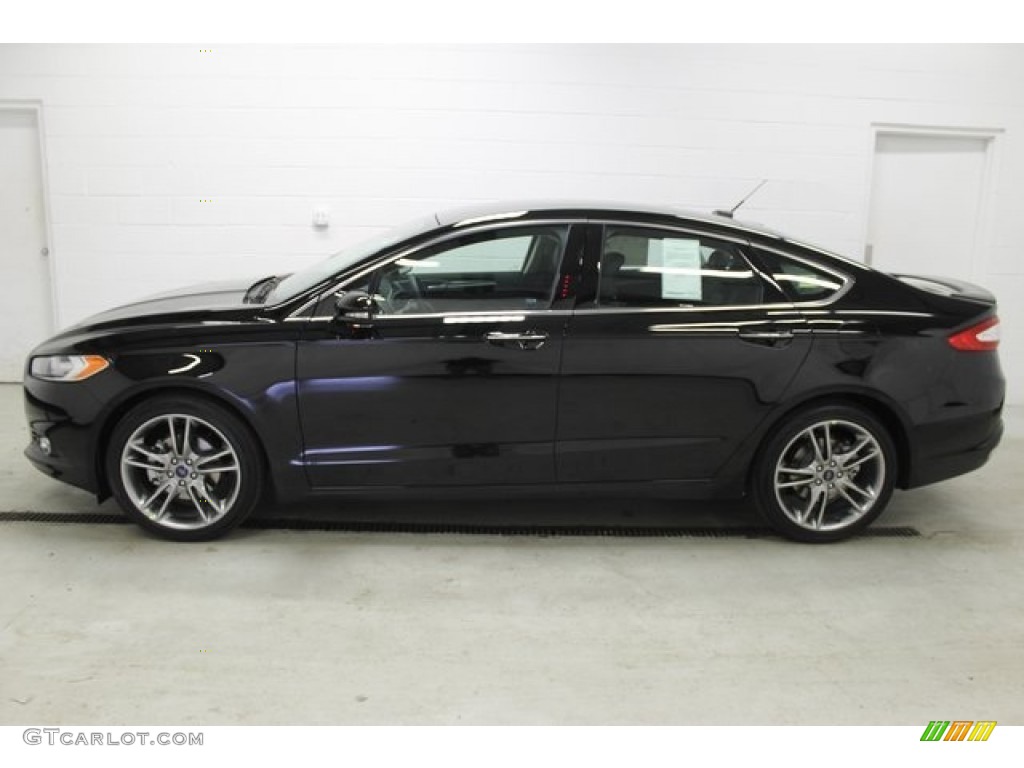 2016 Fusion Titanium AWD - Shadow Black / Charcoal Black photo #1