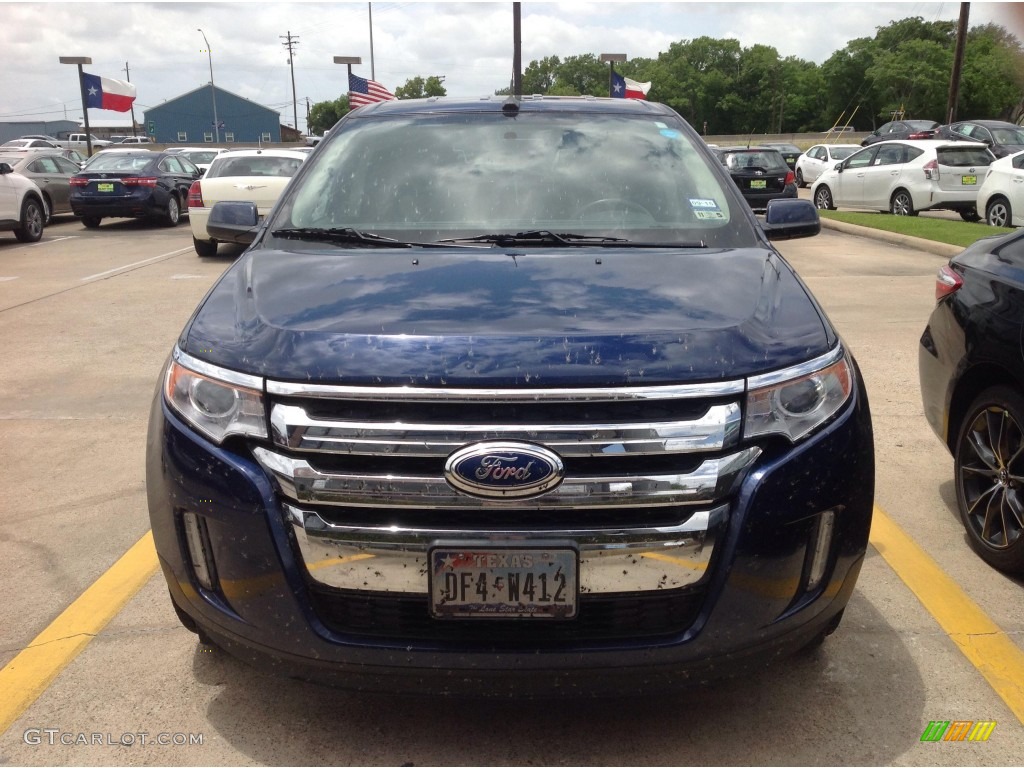 2012 Edge Limited - Dark Blue Pearl Metallic / Charcoal Black photo #1
