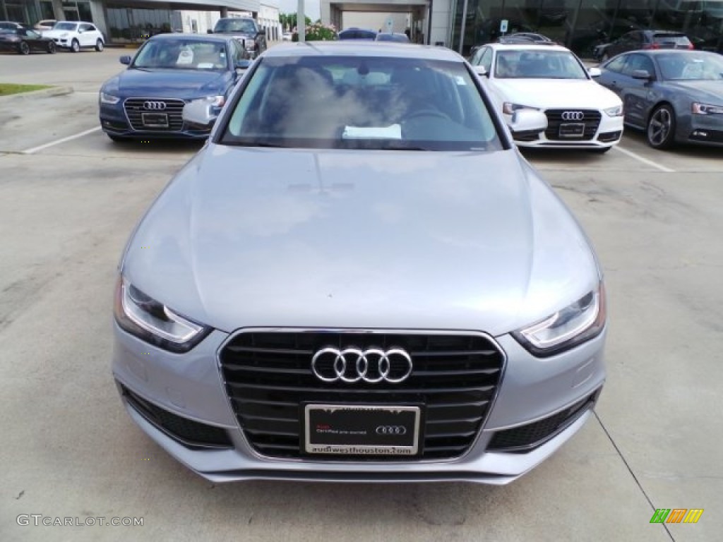 2015 A4 2.0T Premium - Florett Silver Metallic / Black photo #2