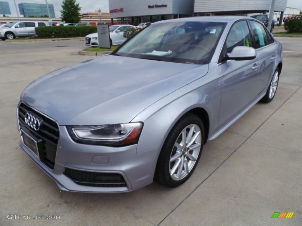 2015 A4 2.0T Premium - Florett Silver Metallic / Black photo #3