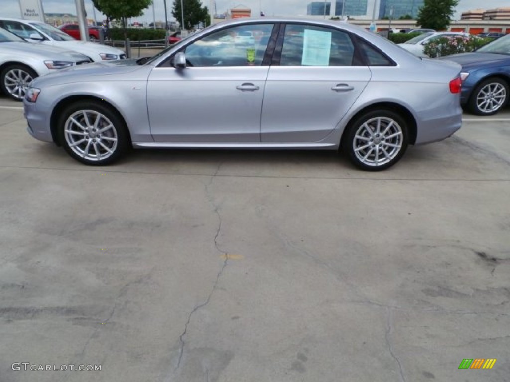 2015 A4 2.0T Premium - Florett Silver Metallic / Black photo #4