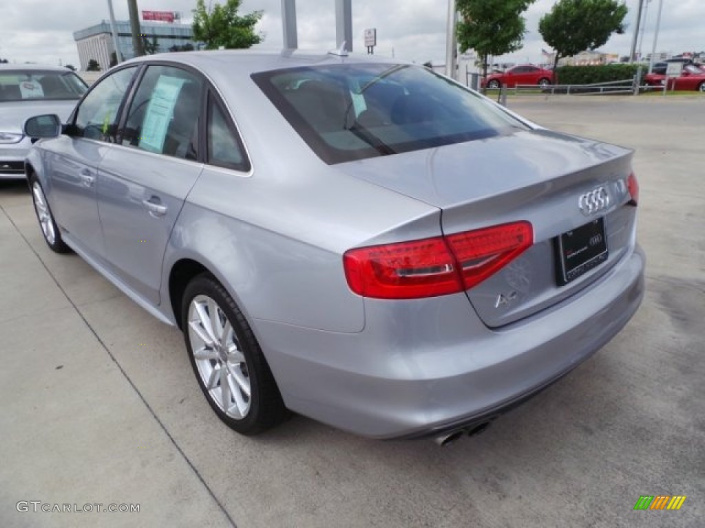 2015 A4 2.0T Premium - Florett Silver Metallic / Black photo #5