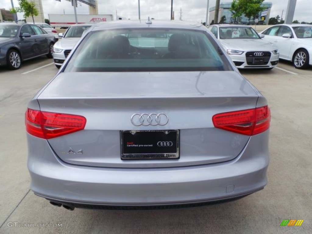 2015 A4 2.0T Premium - Florett Silver Metallic / Black photo #6