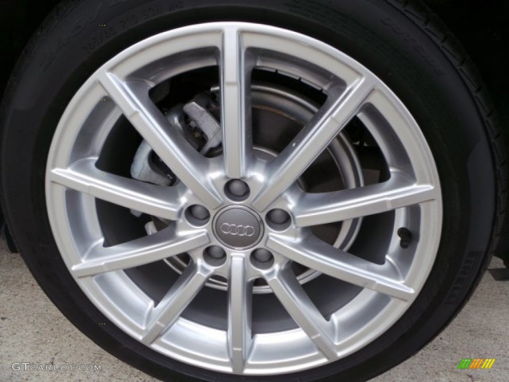 2015 A4 2.0T Premium - Florett Silver Metallic / Black photo #11