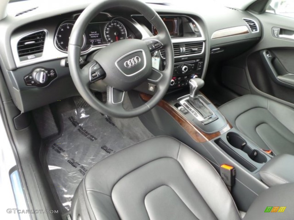 2015 A4 2.0T Premium - Florett Silver Metallic / Black photo #14