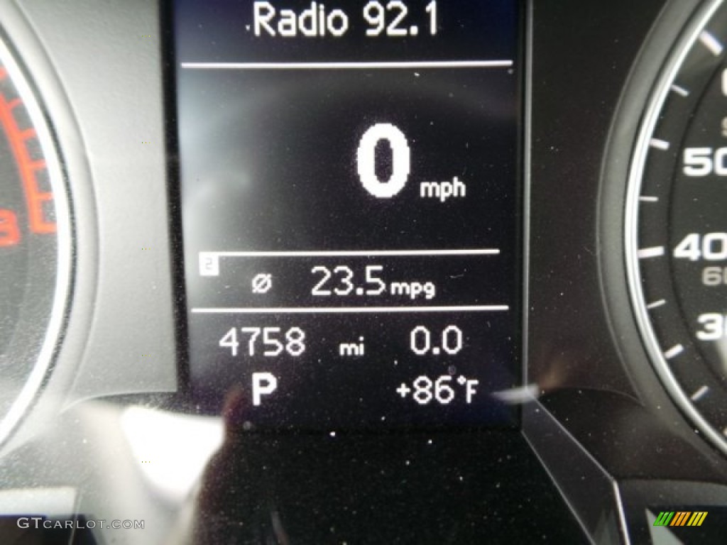 2015 A4 2.0T Premium - Florett Silver Metallic / Black photo #41