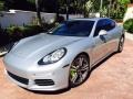 Front 3/4 View of 2014 Panamera S E-Hybrid