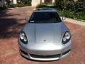 2014 Rhodium Silver Metallic Porsche Panamera S E-Hybrid  photo #2