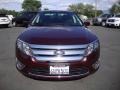 2012 Bordeaux Reserve Metallic Ford Fusion SEL  photo #2