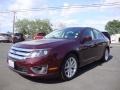 2012 Bordeaux Reserve Metallic Ford Fusion SEL  photo #3