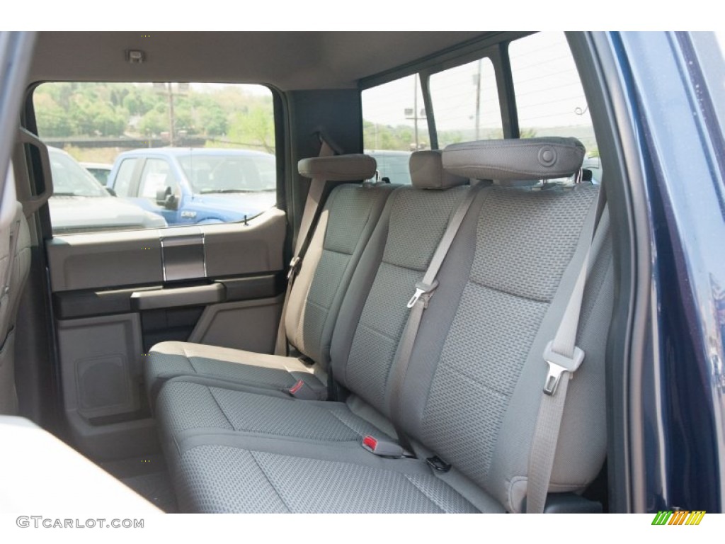 2015 F150 XLT SuperCrew 4x4 - Blue Jeans Metallic / Medium Earth Gray photo #11