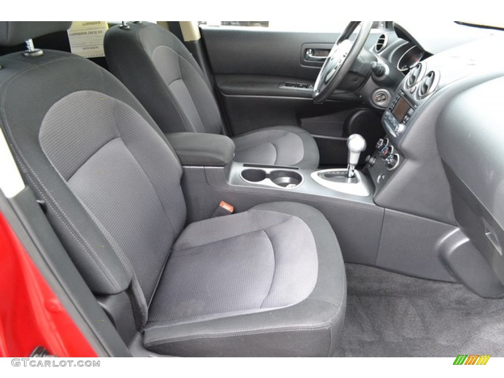 2011 Rogue SV AWD - Cayenne Red / Black photo #15