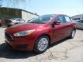 2015 Ruby Red Metallic Ford Focus SE Sedan  photo #7