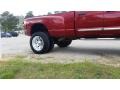 2007 Inferno Red Crystal Pearl Dodge Ram 3500 Laramie Quad Cab 4x4 Dually  photo #4