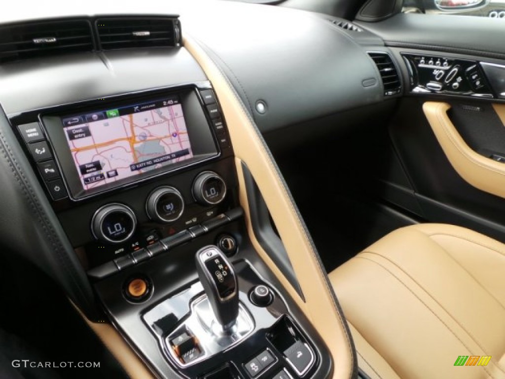 2014 F-TYPE V8 S - Ultimate Black Metallic / Camel photo #24