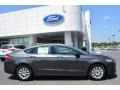2016 Magnetic Metallic Ford Fusion S  photo #2