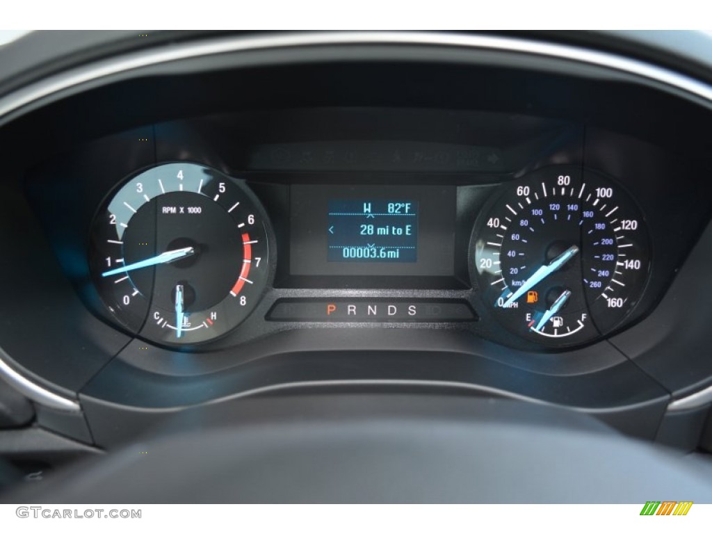 2016 Ford Fusion S Gauges Photo #103790435