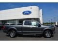 2015 Magnetic Metallic Ford F150 XLT SuperCab  photo #2
