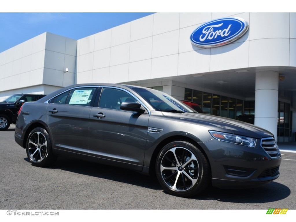 2015 Taurus SEL - Magnetic Metallic / Charcoal Black photo #1